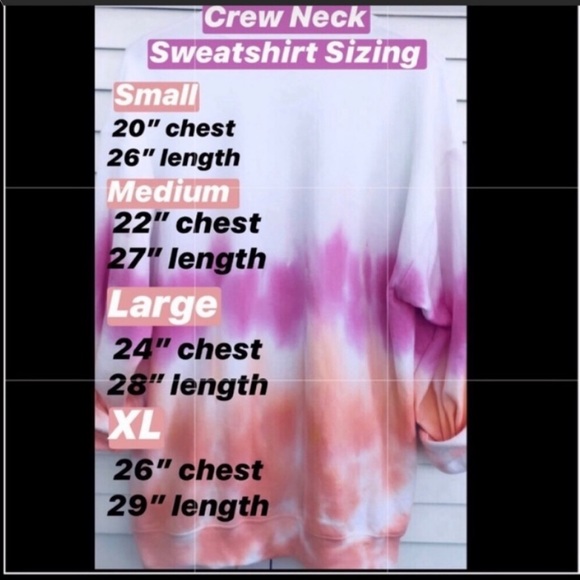 Tie Dye Golden Marble NEW Handmade Crewneck - Picture 9 of 9